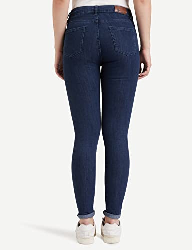 Image of Amazon Brand - Symbol Women's Mid Rise Cropped Length Stretchable Skinny Fit Jeans