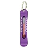 Sun Company Brrr-ometer - Snowsport Zipperpull Thermometer | Skiing & Snowboarding Thermometer for Jacket, Parka, or Pack