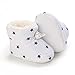 Baby Girl Winter Boots Size 6 Baby Shoes Fleece Warm Short Boots Shoes Fashion Printing Non Slip Breathable Nude Boots Knitted Boots for Girls