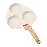 FytStycale Set de Sartenes Antiadherentes: Kit Completo para Cocina Moderna, Beige, 3 Agujeros