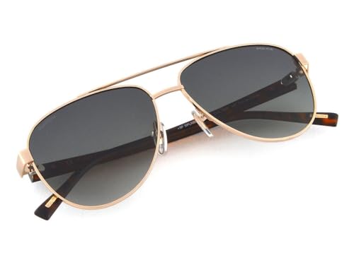 Image of POLICE Polarized Gradient 100% UV Protected Sunglasses | Men | Full Rim | Pilot |