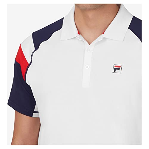 Mens Fila Essentials Heritage Tennis Polo4