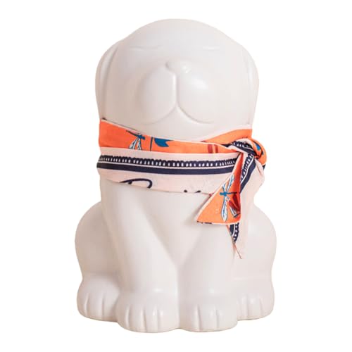 Duuclume Statue de chien fabriquée à la main - Urne