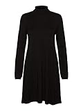 vero moda strickkleid norwalk Strickkleid VERO MODA Damen VMGLORY LS Rollneck Dress Color Kleid, Black, S