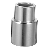 Cabilock Beine Heben Flaschenheberverlängerung Wagenheberverlängerung Wagenheber Verlängerungsstange Beinstrecker Flaschenheber-adapter Flaschenbuchse -erweiterungsadapter Metall Silber