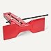 Amazon Basics Scissor and Portable Car Jack, 1.65 Short Ton/ 1.5 Metric Ton/ 1.5 Tonne / 1500 kg Capacity, Red