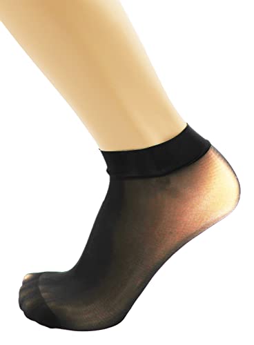 Mona's Choice 5 Pairs Mens Ice Silk Ankle Socks2