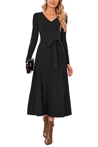 Arach&Cloz Strickkleid Damen Herbst...