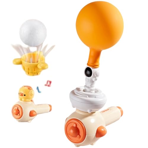 Otbushit 1 Set Breathing Exerciser for Kids, Comprehensive Breathing Trainer with Whistle Foam Balls & Balloons for Speech Lung Respiratory Training
