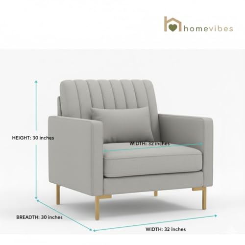 Image of 3+1+1 Seater Velum Fabric Sofa Set for Living Room, Modern Design with High Density Foam, Solid Wood Frame, Ergonomic Comfortable Seating for Home & Office (Light Grey, 3+1+1) | Soft foam comfort, Strong wood frame