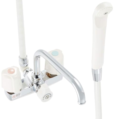KVK デッキ形2ハンドルシャワー KF14E (水栓金具) 価格比較 - 価格.com