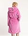 Disney Toy Story Lotso Womens Pink Hooded Bathrobe | Cosy Fleece for Bathing & Lounging