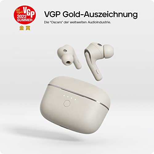 Tribit Bluetooth Kopfhörer, Active Noise Cancelling Transparenz Modus In Ear Kopfhörer 6Mics ENC Hearing Compensation Audiodo Personal Sound 36H Spielzeit Kopfhörer Kabellos, FlyBuds C1 Pro