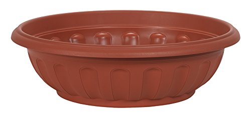Hills Imports Recycled Composite Bowl, 21.25-Inch, Terra Cotta