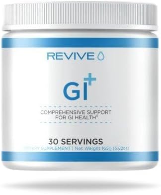 Revive MD GI+ Comprehensive Support for GI Health - Promotes Healthy Gut Bacteria & Gut Health - 30 Servings - Unflavored