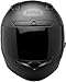 Bell Qualifier DLX Blackout Street Motorcycle Helmet (Blackout Matte Black, Medium)