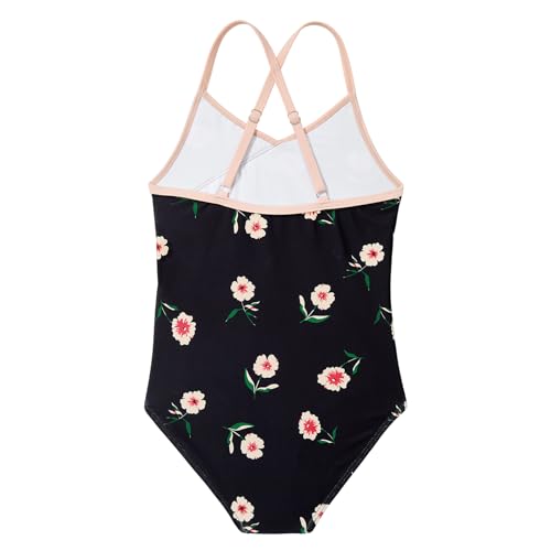Image of Zando One Piece Swimsuit Toddler Girls 2-10 Years - Sleeveless Cute Swimwear Quick Dry Bathing Suits Summer Beach Wear