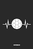 Notizbuch: Schönes Handball Büchlein für Spieler & Trainer | Dotted Notebook / Punkteraster | 120 gepunktete Seiten | ca. A5 Format | Individuelles ... Geschenk für Handballer & Handballerinnen