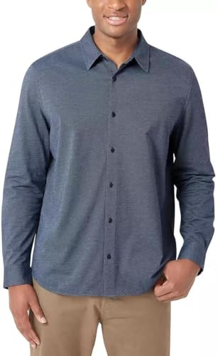 Chemise de sport DKNY en tricot pour homme idéale du bureau aux sorties