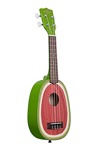 Kala KA-NV-WTML-BAG – Ukulélé Soprano Novelty, Watermelon + housse - Les Beatles, Paul McCartney, John Lennon, RIngo Starr, George Harrison Kala KA-NV-WTML-BAG - Ukulélé Soprano Novelty, Watermelon + housse – Image 5