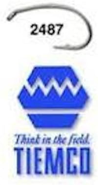 Umpqua Tiemco TMC 2487 Hooks Size 16 - Qty 100 Pack - Nymph Hook