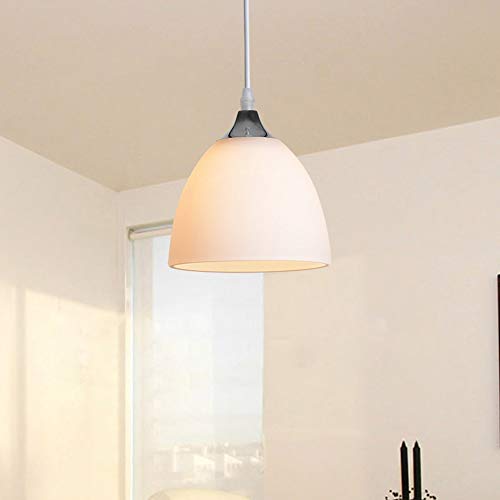 Suspension luminaire vintage cuisine verre transparent E27 - 2