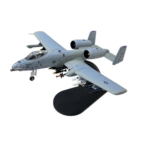 Modelo de avión de metal A-10 escala 1/100 réplica coleccionable Thunderbolt II 3