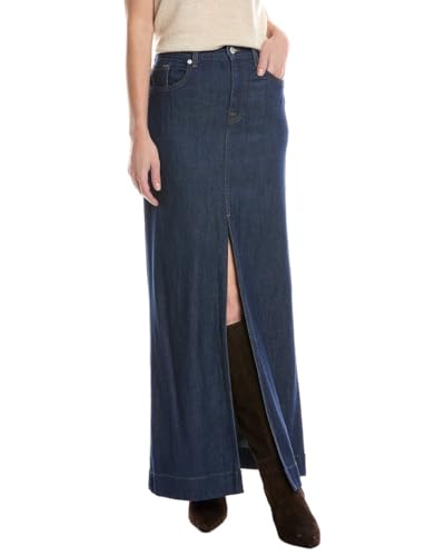Slit Maxi Skirt by Weightless Denim