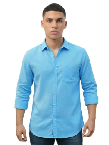 Image of Men Solid Good Color Shirt | Trendy Casual & Formal Wear | Comfortable Cotton Blend | Slim Fit Stylish Shirt