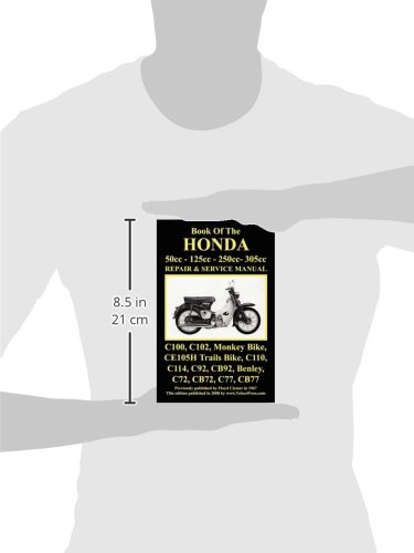 Manual shown next to a ruler for size comparison