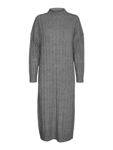 VERO MODA Vmwilla LS Funnelneck 7/8 Dress Ga Boo Vestito,