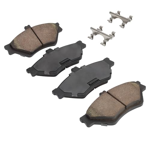 Image of QUALITY-BUILT Front Semi-Metallic Brake Pads, Premium 1001-0678M, Compatible with 1995-1997 Ford /Lincoln /Mercury (Crown Victoria,Grand Marquis,Town Car)