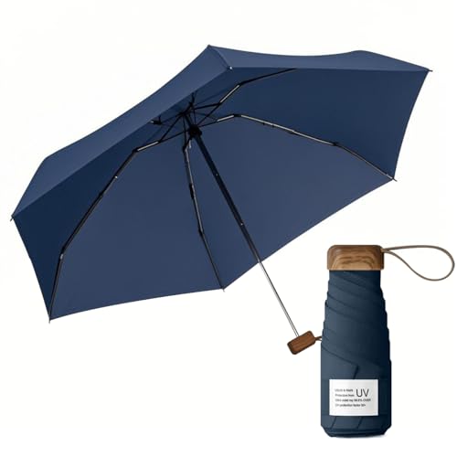Le Monde du Parapluie Mini ombrello pieghevole a 5 persiane,