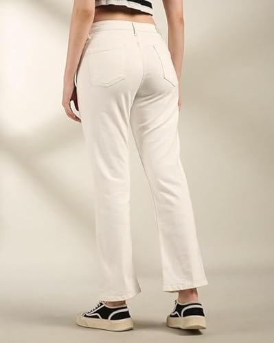 Image of ADBUCKS Women's Wide Leg Fit Mid Rise Bootcut Jeans Bell Bottom Jeans II Wide Leg
