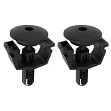 LT Easiyl 2er Pack Kühler Haltestift Halterung Kompatibel mit OEM A2035040059 Kompatibel mit Mercedes‑Benz W203 W209 Schwarzer Kunststoff