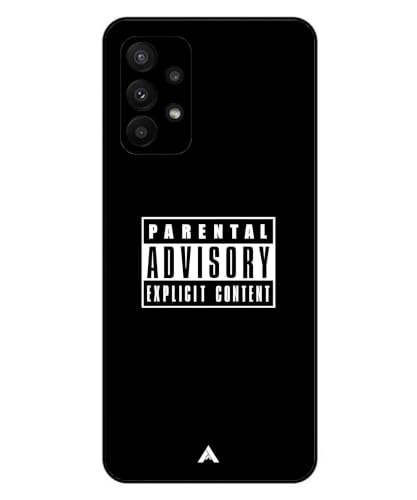Image of Premium Explicit Case for Samsung Galaxy A23 5G Soft-Touch Metal TPU Back Cover, Shockproof, Designer, Aesthetic Mobile Phone Case (Glossy Finish)