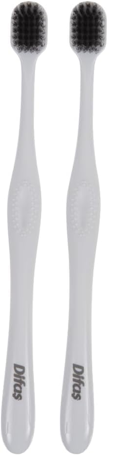 Difaş Black&White İkili Diş Fırçası 2li paket