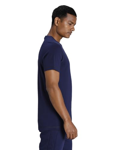 Image of Puma Cotton Blend Regular Fit Mens T-Shirt (S22-58672606BL-P)