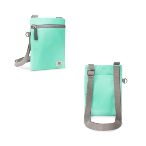Image of ORI LONDON Crossbody Bag - Chunky Zip, Adjustable Strap, & Multi Pockets for Mobile Phones, Cards & More - Chelsea