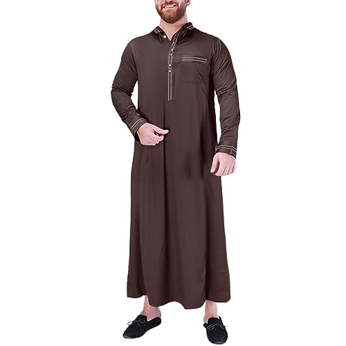 Robe priere musulmane caftan marocain et chemises de nuit amples hommes