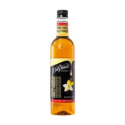 Image of DaVinci Gourmet Classic French Vanilla Syrup, 25.4 Ounce (Pack of 8)