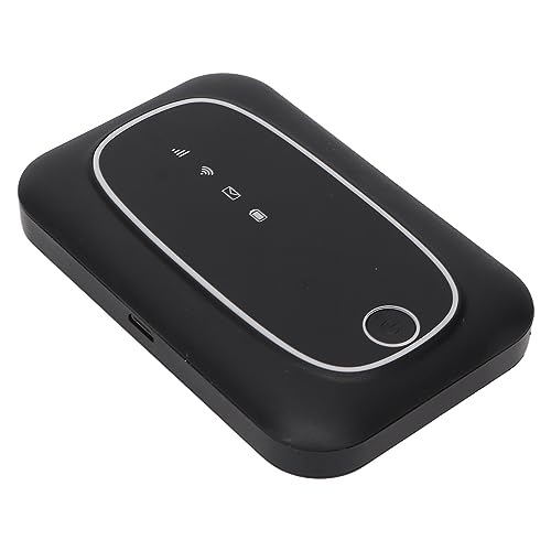 Image of Portable WiFi Hotspot with 4G LTE Connectivity, 2000mAh Battery and 150Mbps Download Rate, a 4G SIM Card Router for Laptops and Tablets