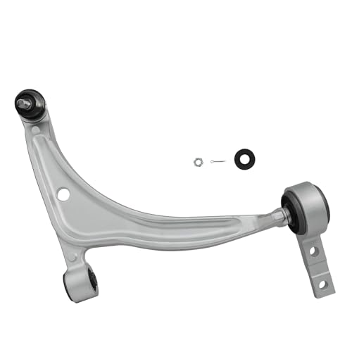 Image of Detroit Axle - 8pc Front End Control Arms Kit for 02-06 Nissan Altima, 04-08 Maxima 2004 2005 2006, Lower Control Arms w /Ball Joint Inner Outer Tie Rod Ends Sway Bars Replacement