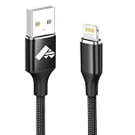Aioneus iPhone Charger Cable 1M MFi Certified Lightning to USB Cable Nylon Braided iPhone Cable Lead Fast iphone Charging Cable for iPhone 14 13 12 11 Pro Max Xs Xr X 8 7 6S 6 Plus 5S SE, iPad
