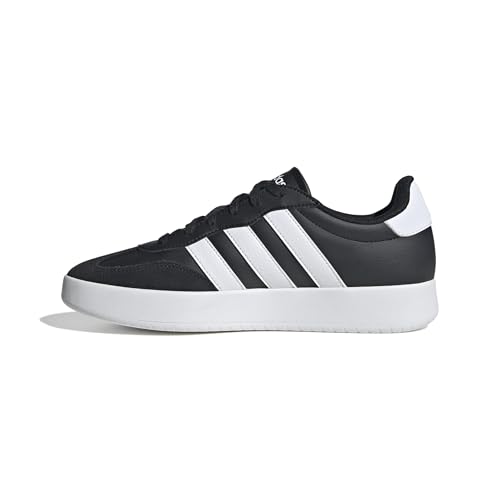 adidas Herren BARREDA Shoes, Core Black/Cloud White/Core Black, 42 EU