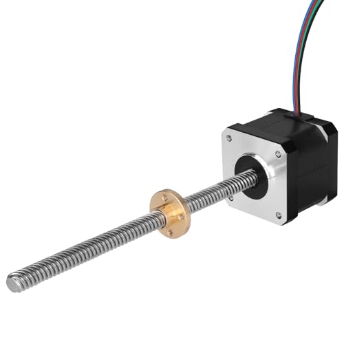 Moteur pas à pas Nema 17 avec vis T8 300 mm pour guidage linéaire