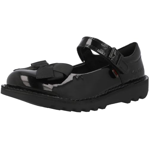 Kickers Bow Mary Jane noires pointure 34 chaussures basses fille cuir