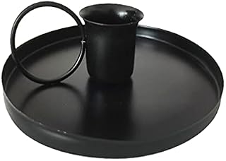 BESPORTBLE Black Candlestick Holders Christmas - Decorative Candleholder Retro Candle Holder Household Candle Stand Adornment