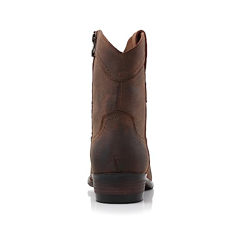 Image of Ferro Aldo Men's Western Boot Collection | Casual & Dress Ankle Boots in Cowboy, Chelsea, & Biker Styles for Men
