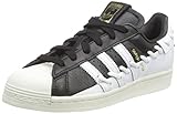 Gummiaußensohle adidas Damen Superstar Sneaker, Core Black/Cloud White/Off White, 38 2/3 EU